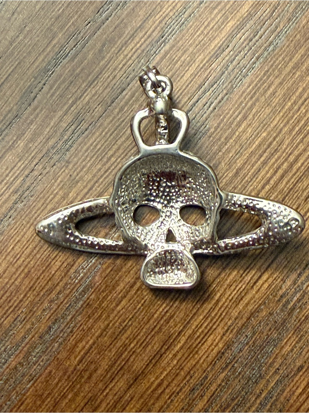 Vivienne Westwood Crystal Skull Orb Necklace, - Picture 3 of 4
